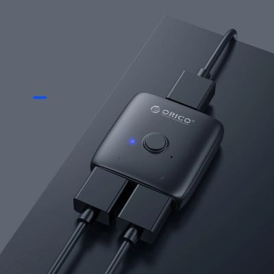 7. Orico AS2-A1 HDMI Adapter Bi-directional Splitter - Black