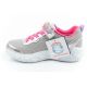 3. Skechers S Lights LED Children's Velcro Shoes for Girls Gray