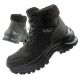 Lee Cooper women's winter hiking sports shoes, insulated, black, lace-up