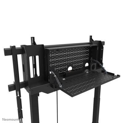 7. Neomounts FL55-975BL1 Media Stand Black Flat Panel Media Card/Media Cart