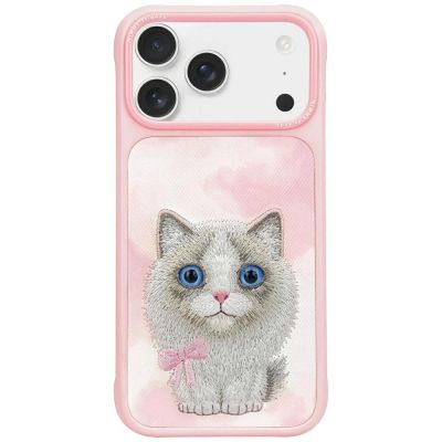 Nimmy Big Eyed Pet 2.0 Cat Case for iPhone 17 - Pink