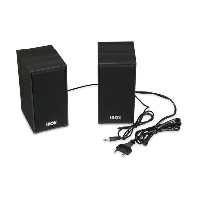 6. IBOX IGLSP1B speaker set (2.0; dark wood)
