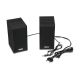 6. IBOX IGLSP1B speaker set (2.0; dark wood)