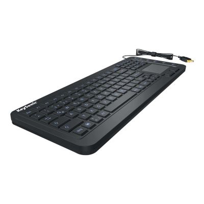 KeySonic KSK-6231 INEL (DE) keyboard Industrial USB QWERTZ German Black