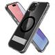 11. Spigen Ultra Hybrid S MagSafe Case with Stand for iPhone 15 - Black