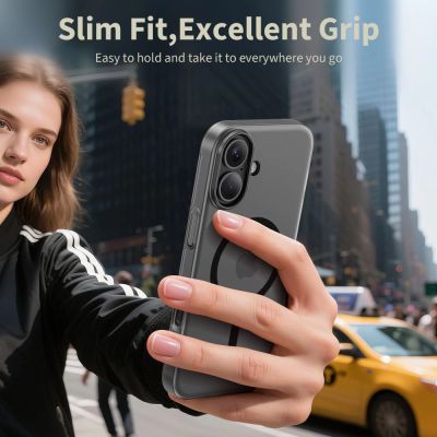 4. Tech-Protect MagSlim MagSafe case for iPhone 17 - matte black