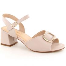 Elegant high-heeled sandals Sergio Leone W SK435A, beige