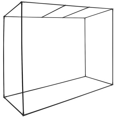 41. GREENHOUSE FOR TOMATOES AND CUCUMBERS 200x77x168-150CM PE GREEN