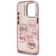 7. Karl Lagerfeld IML Multi K&C Head Pattern Case for iPhone 16 Pro Max - Pink