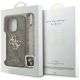 8. Guess 4G Strap 4G Classic Logo Case for iPhone 16 Pro - Brown