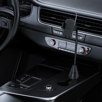7. Acefast D24 Car Cup Holder Clamp-On - Black