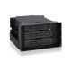 8. IcyDock 3x3.5" SATA in 2x5.25" bay backplace stage fan 80mm