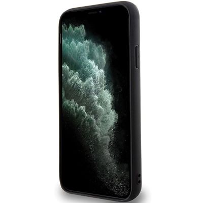 5. Karl Lagerfeld KLHCN613DMKRLK iPhone 11 / Xr 6.1" black/black hardcase 3D Rubber Multi Logo