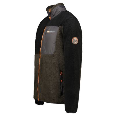 7. Men’s Fleece Jacket Geographical Norway TARLEY BLACK DB MEN 0124 (WZ8068H/GN-BLACK)