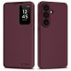 Tech-Protect Smart Wallet Case for Samsung Galaxy A57 5G - Burgundy