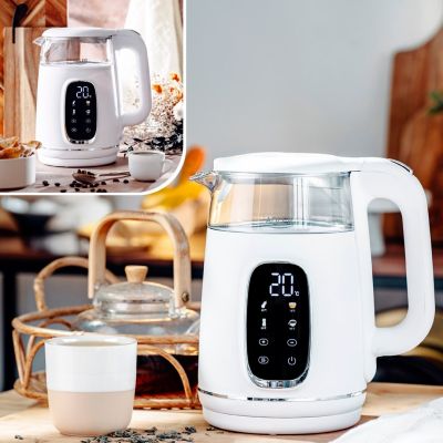 22. ADLER AD 1305 electric kettle white and silver
