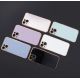 9. Lighting Color Case for iPhone 12 Pro Max, gel cover with a gold frame, mint
