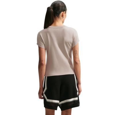 2. Nike Sportswear Chill Knit Women's T-Shirt Cream FV5508 236