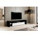 TORO 200 TV cabinet, black/white gloss