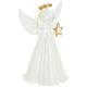 2. Angel-Shaped Glass Bauble 14 cm – Saska Gift & Decor