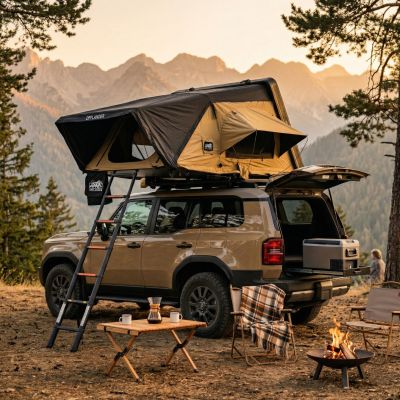 81. Offlander Fold 2 Sand Rooftop Tent OFF-FOLD2-SAND