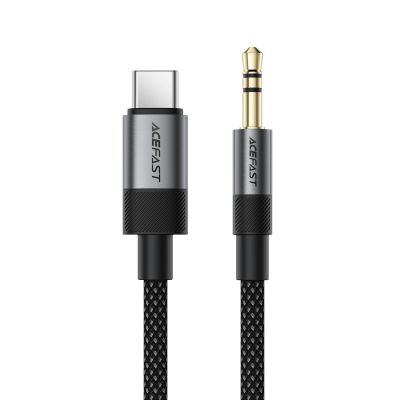 3. Acefast J11 USB-C to 3.5mm mini jack cable 1m - black