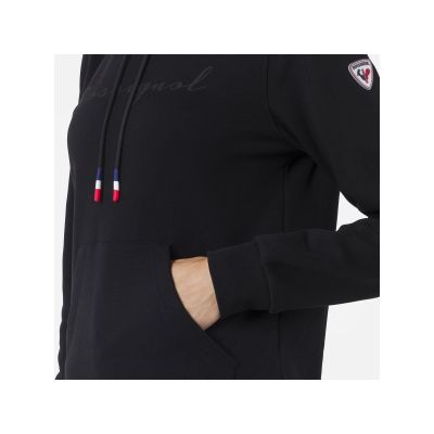 9. Rossignol W Logo Sweat Hood Fl black