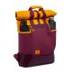 6. Rivacase 5321 15.6" 25L Laptop Backpack Burgundy-Yellow