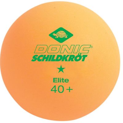 3. TABLE TENNIS BALLS 1-STAR ELITE POLY 40 MIX 6 PCS POTS