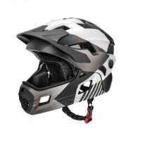 Rockbros Kids Helmet with Visor 54-57cm Black