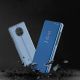 9. Clear View Case cover for Huawei nova 8i cover with a flap black