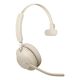 3. Jabra Evolve2 65 UC Mono Link380c Wireless Over-Ear Headphones, Beige + Stand