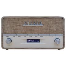 Denver DAB-36LW portable digital radio brown, white