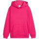 2. Puma ESS Centered Cat Logo Relaxed Hoodie for Kids Fuchsia 692973 59