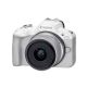 3. Canon EOS R50, White + RF-S 18-45mm F4.5-6.3 IS STM Kit Mirrorless camera 24.2 MP CMOS 6000 x 4000 px White