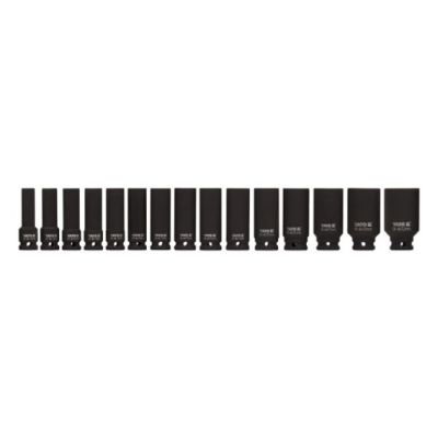 2. YT Impact Sockets. 15 Pieces 1/2" Length 1055 10-32mm