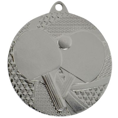 7. Silver medal - table tennis - steel medal