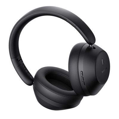 5. Baseus Bass 30 Max Wireless On-Ear Bluetooth 5.3 Headphones - Black