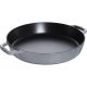 Staub Cast Iron Frying Pan with Two Handles – 34 cm, Graphite