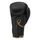 3. adidas HYBRID 80 ADIH80 boxing gloves black gold