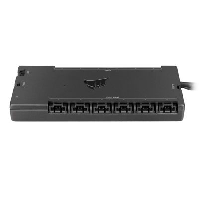 8. Corsair iCUE Commander Core XT RGB Controller, 6-Channel Fan Speed, Black