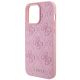 5. Guess GUHCP15XP4EPMP iPhone 15 Pro Max 6.7" pink/pink hardcase Leather 4G Stamped