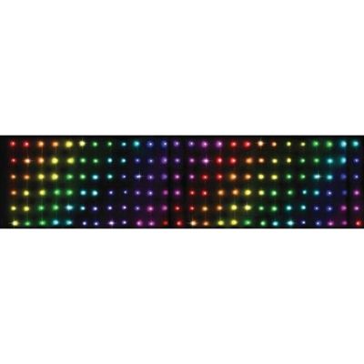 38. CHRISTMAS TREE LIGHTS LIGHT CURTAIN OUTSIDE/INTERNAL 240 LED 600X60CM WITH REMOTE CONTROL RGB COLOR