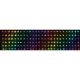 38. CHRISTMAS TREE LIGHTS LIGHT CURTAIN OUTSIDE/INTERNAL 240 LED 600X60CM WITH REMOTE CONTROL RGB COLOR