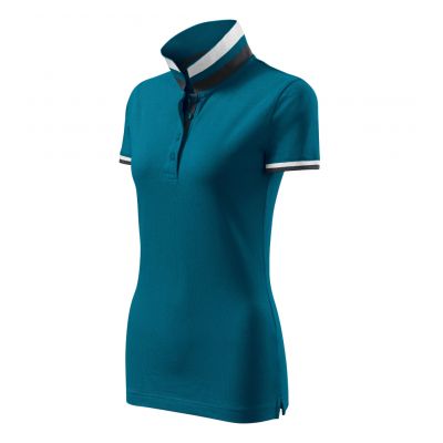 Malfini Collar Up W Polo Shirt MLI-25793 petrol blue