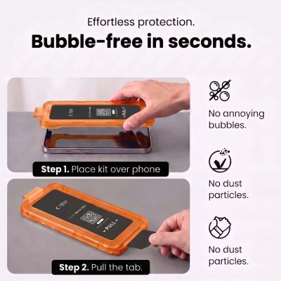 9. Tech-Protect Quick Set+ 2-Pack Tempered Glass for Google Pixel 9 / 9 Pro / 10 / 10 Pro / 11 / 11 Pro