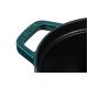 4. STAUB 40510-598-0 Oval Cast Iron Pot – Marine Blue, 5.5 ltr