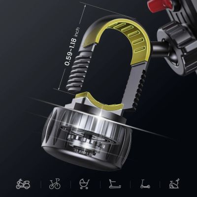 12. Tech-Protect V6 Handlebar Mount - Black