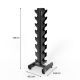 4. CHD DUMBBELL SET 2 x 1 - 8 KG (72 KG) + STR36 HMS RACK
