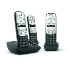 Gigaset A690 A Trio cordless phone - DECT Schnurlostelefon black